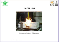 Lab 16 CFR1632 معدات اختبار القابلية للاشتعال ذات مراتب وفرشات