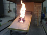 ASTM E108 سقف معدات اختبار التعرض للحريق الخارجي لحرق الخشب
