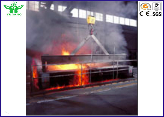 مختبر UL723 أستم E84 مواد البناء سطح حرق الخصائص معدات الاختبار