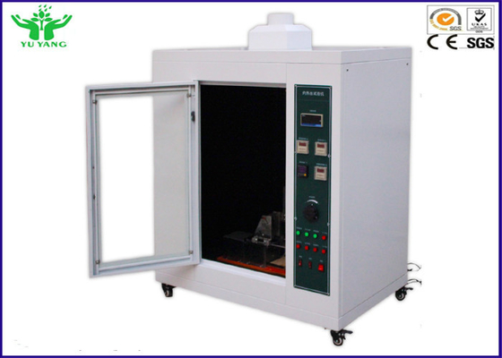 معدات اختبار قابلية القابلية للاشتعال باستخدام أسلاك كهربائية 1100 × 800 × 1350mm