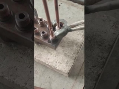 آلة لحام أنابيب النحاس المحمولة ، 25 كيلوواط 50A آلة التدفئة بالاندفاع