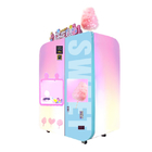 الوردي الكهربائية السكر حلوى القطن آلة البيع وجبة خفيفة الخيط حلوى البيع