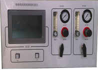 IEC 60332-1 نظام التحكم الذكي آلة اختبار انتشار اللهب العمودي الفردي