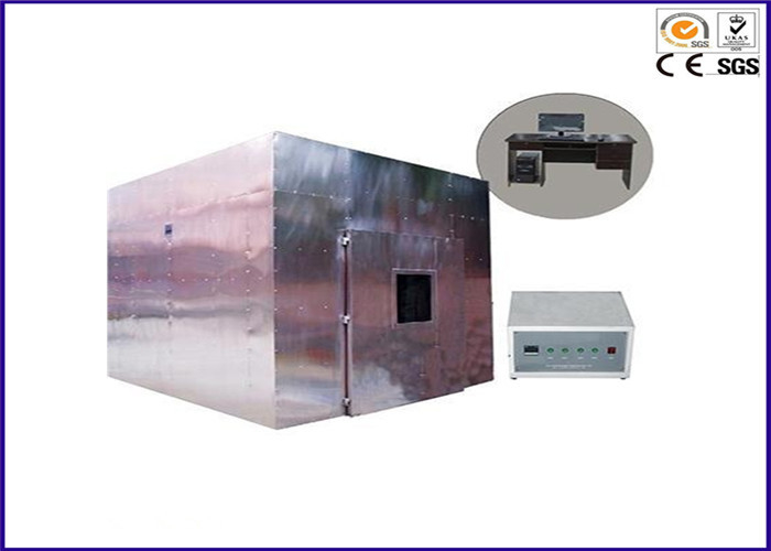 أفقي يحرق دخان كثافة مخبار L3000 * W3000 * H3000 مم إيك 61034 غب / T 17651