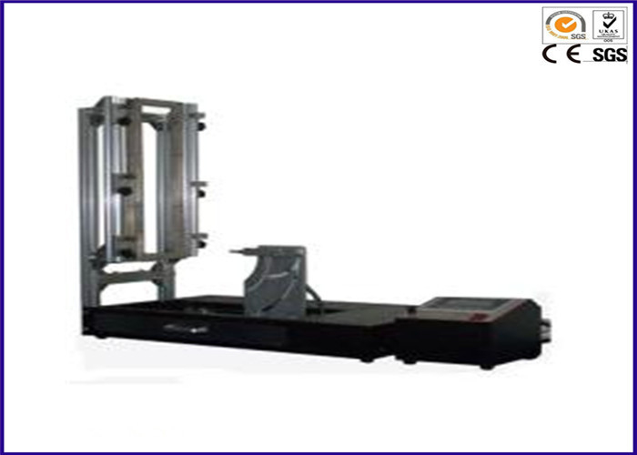 0 ~ 60mm لهب مستوى 0 ° / 22.5 ° / 90 ° متعدد الأغراض نسيج قابل للاشتعال يختبر تجهيز