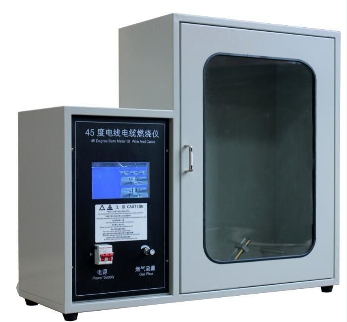 مختبر معدات اختبار النار ايزو 6722-1 مع 60v / 600v سلك الأساسية واحدة