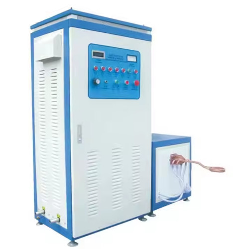 غطاء الأنابيب النحاسية آلة التدفئة عالية التردد معدل تدفق 7.5L في الدقيقة نطاق الضغط 0.06-0.12 Mpa