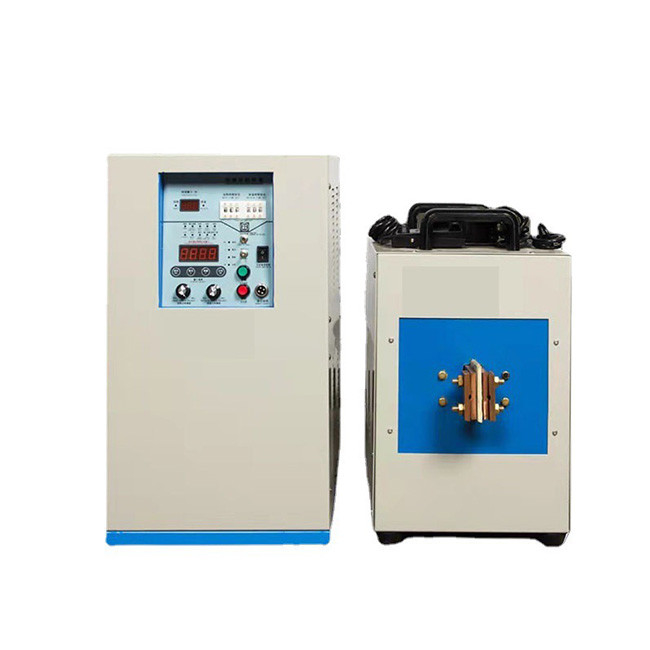 15KW الطاقة الخارجة آلة التدفئة UHFI لعلاج الحرارة من الفولاذ المقاوم للصدأ في مصنع التصنيع
