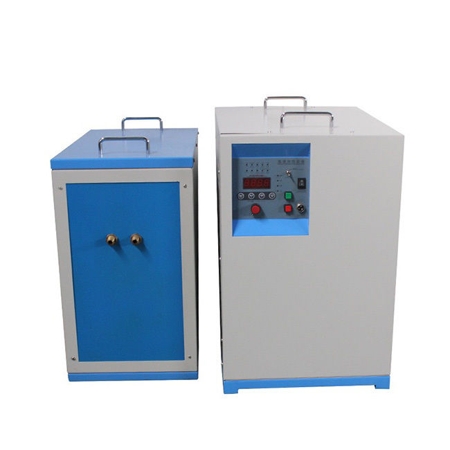 فرن التسخين بالاندحاث المغناطيسي لأنبوبات الصلب 40kw طاقة الخروج 0.5MHZ-1.1MHZ تردد
