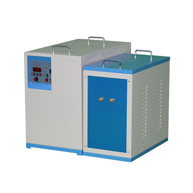 فرن التسخين بالاندحاث المغناطيسي لأنبوبات الصلب 40kw طاقة الخروج 0.5MHZ-1.1MHZ تردد