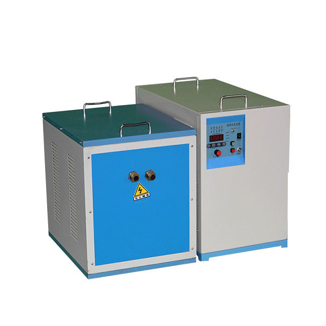 فرن التسخين بالاندحاث المغناطيسي لأنبوبات الصلب 40kw طاقة الخروج 0.5MHZ-1.1MHZ تردد
