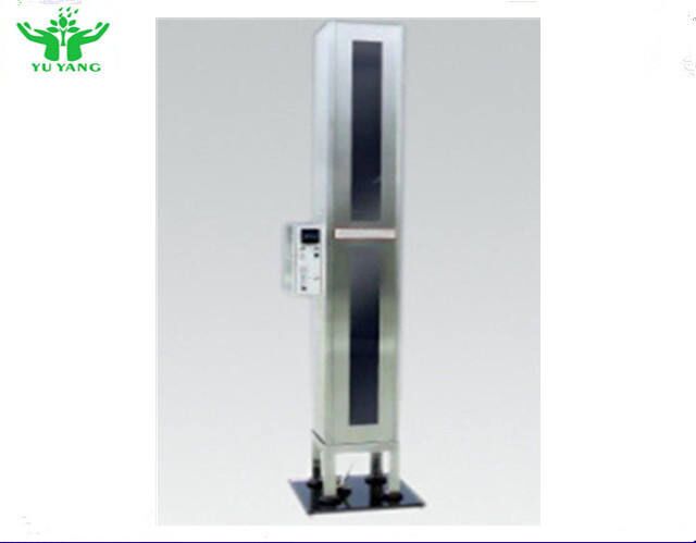 NFPA 701-2004 الأساليب 2 اختبار انتشار اللهب مع 800BTU/ft3 ~ 1000BTU/ft3 حرارة المحرقة 100mm فوهة و 304 هيكل الفولاذ المقاوم للصدأ