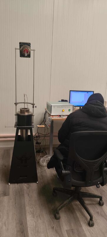 جهاز اختبار عدم قابلية الاحتراق بالتحكم بالكمبيوتر الدقيق متوافق مع ISO 1182-2020 مقاومة حرارية 1600 درجة مئوية