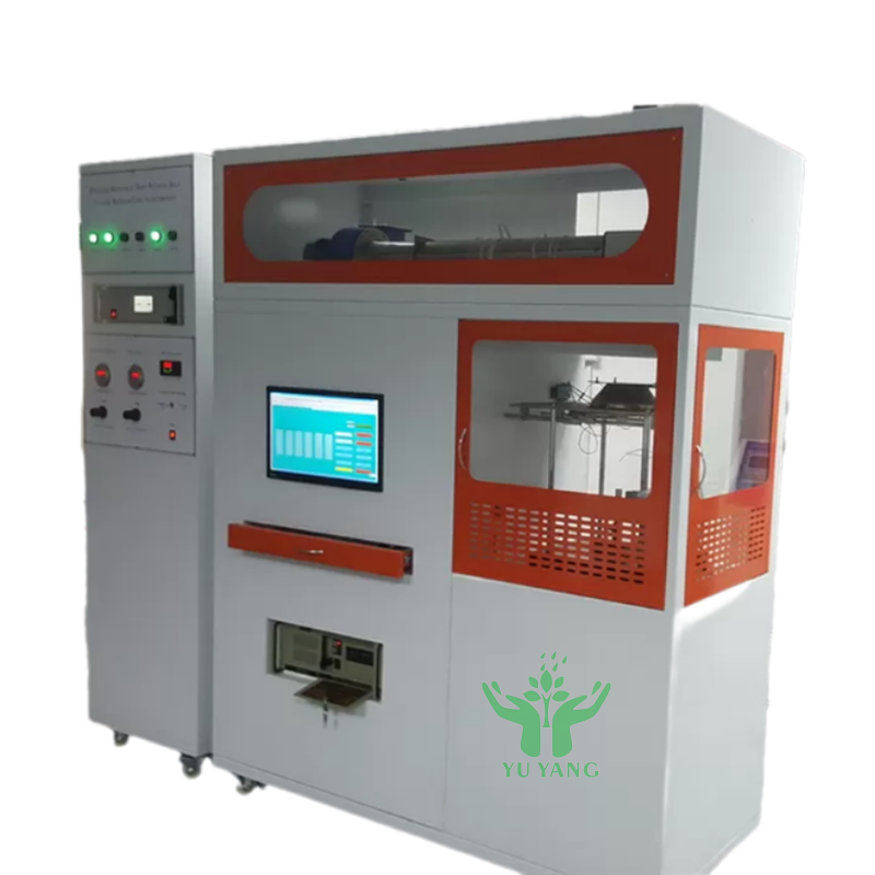 جهاز قياس معدل إطلاق الحرارة المعتمد من ISO 5660 (Cone Calorimeter) ومعدات اختبار مقاومة الحريق المعيارية