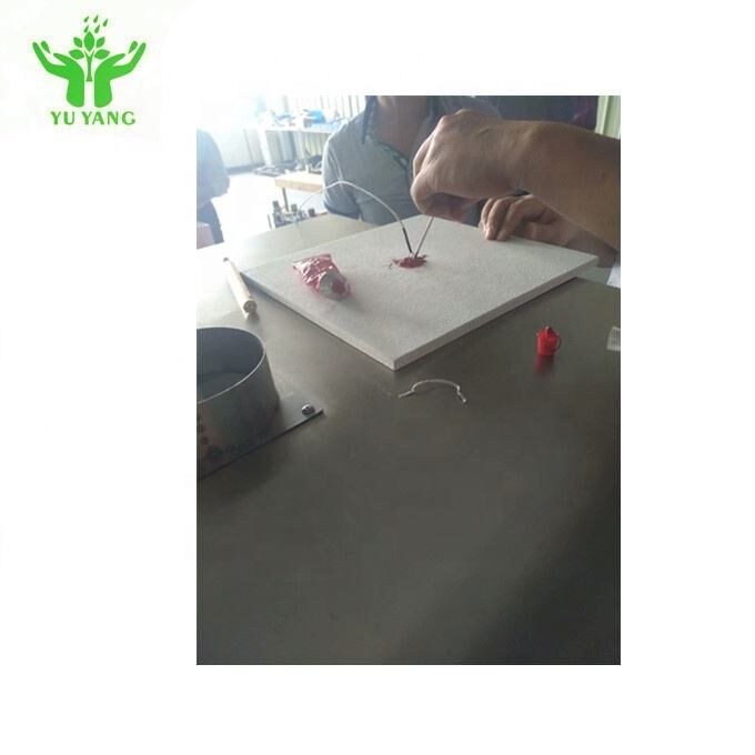 معدات اختبار طلاء مقاومة الحريق من الفولاذ المقاوم للصدأ متوافقة مع ISO 834-1 مع إنذار درجة حرارة 180 درجة مئوية - 220 درجة مئوية ± 2 درجة مئوية