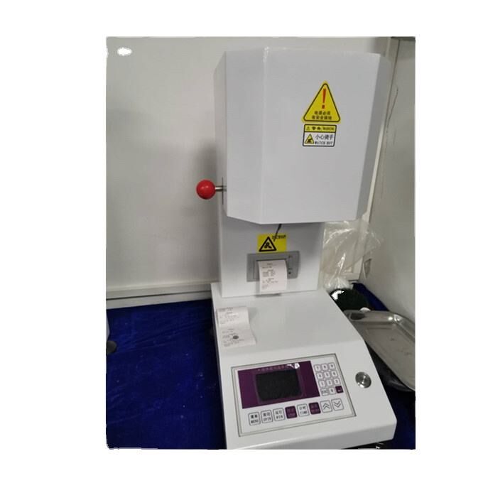 إيزو 1133 ASTM D1238 اختبار مؤشر تدفق الذوبان بدقة درجة حرارة عالية ± 0.2 °C لاختبار البلاستيك