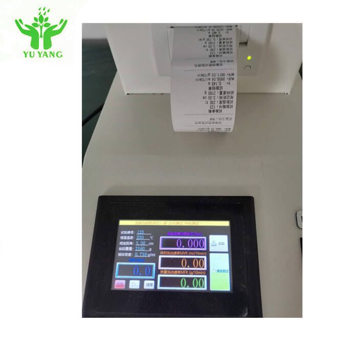 إيزو 1133 ASTM D1238 اختبار مؤشر تدفق الذوبان بدقة درجة حرارة عالية ± 0.2 °C لاختبار البلاستيك