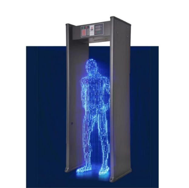 المشي من خلال كاشف المعادن الباب الأمني مدخل كاشف المعادن بوابة مصنع السعر