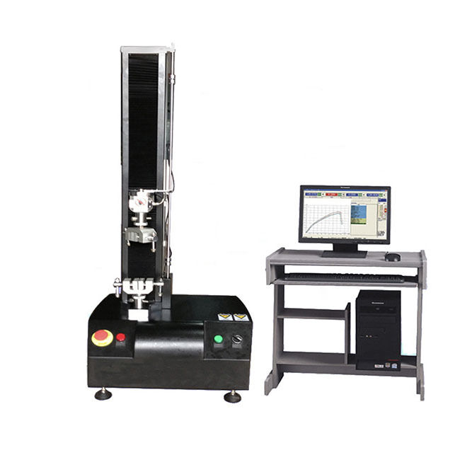 آلة اختبار قوة التوتر في المنسوجات 5kN 10kN ASTM D5035 ISO 13934 لألياف الخيوط النسيجية