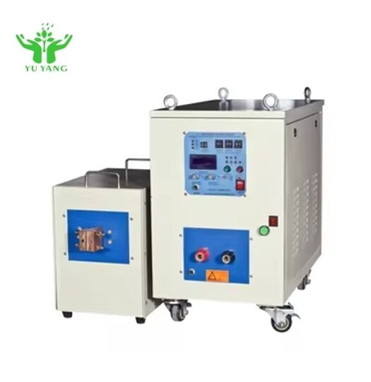 معدات التسخين الاندفاعية ذات الطاقة العالية التي يتم التحكم فيها بواسطة PLC 60kW للاستخدام في مصنع صياغة الصلب ومعالجة الحرارة للمعادن