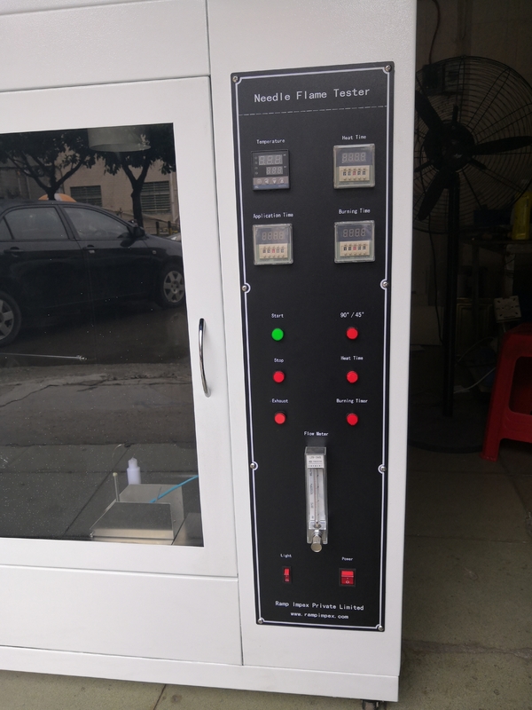 IEC60695-11-5 غرفة اختبار القابلية للاشتعال الدائم ، اختبار لهب الإبرة ل IEC60695-2-2