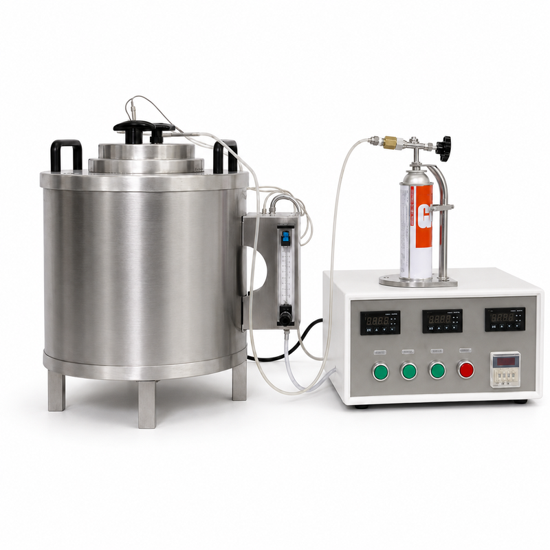 ASTM D1929 ISO 871 أداة تحليل احتراق البوليمر المواد إشعال درجة حرارة اختبار معدات المختبر للبحوث البلاستيكية