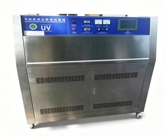 304 غرفة اختبار بيئية من الفولاذ المقاوم للصدأ لضغط الزينون الشيخوخة مع 500 ~ 1100w / m2 الإشعاع ودقة التحكم ± 0.3 °C