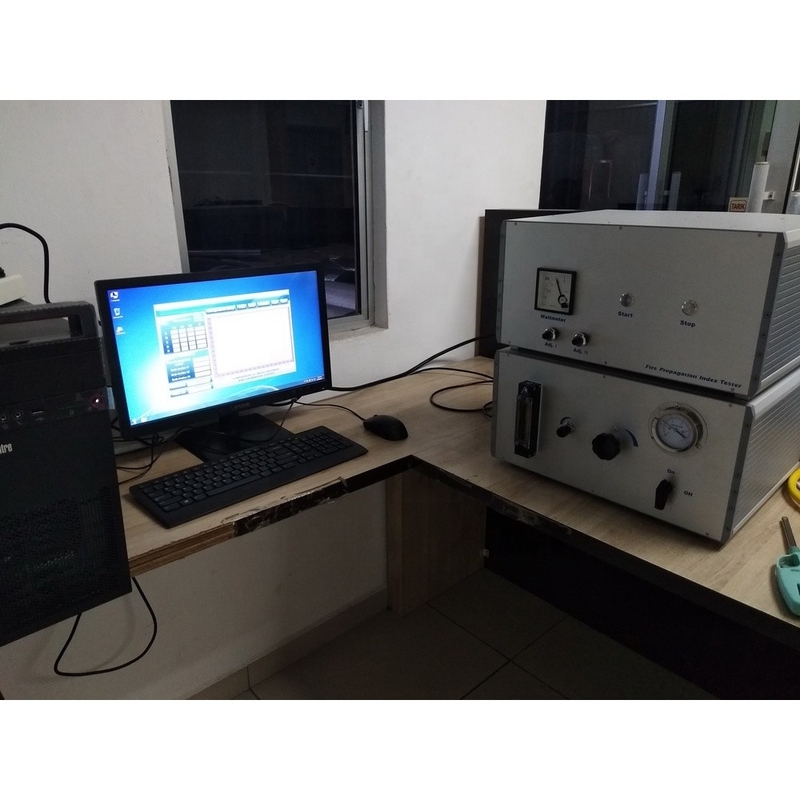 BS 476-6 جهاز اختبار الاحتراق معدات اختبار الحريق لمواد البناء