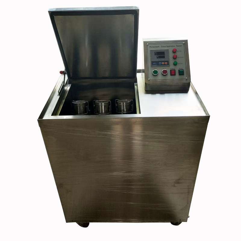 آلة اختبار ثبات اللون Rotawash الغسيل للمنسوجات