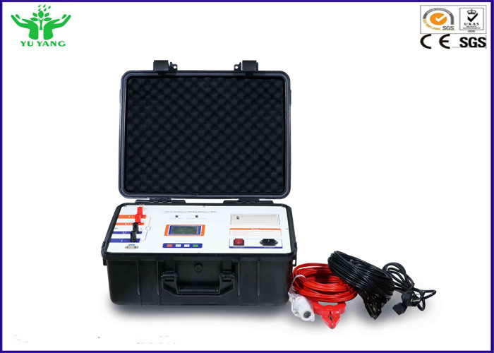 Lcd عرض محول لف اختبار المقاومة مجموعة ، 10a معدات الاختبار الكهربائية