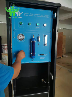 EN 13823 GB / T 20284 جهاز اختبار الاحتراق الفردي لمواد البناء أفقيًا