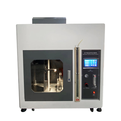 UL 94 ASTM D 635 اختبار الاحتراق الأفقي البلاستيكي معدات اختبار معدل الحرق