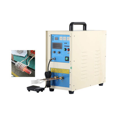 25KW سخان حثي عالي التردد 380 فولت آلة لحام لحالة التبريد والتشكيل الجديد والمستعمل مضخة معدنية ترس محرك